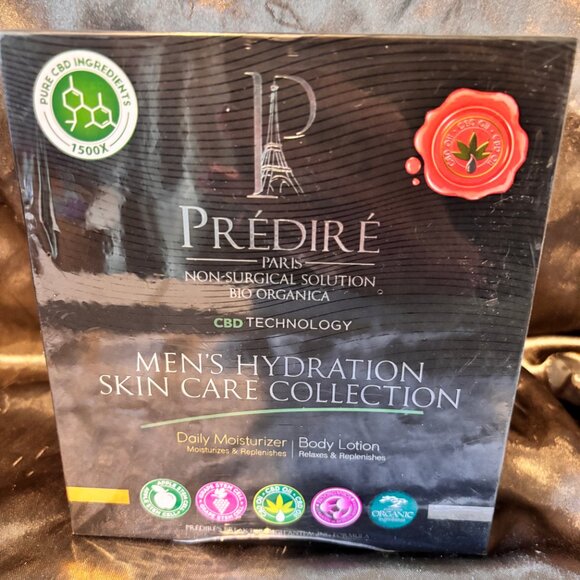 Predire Paris Mens Hydration Skin Care Collection Daily Moisturizer SEALED - Picture 5 of 6